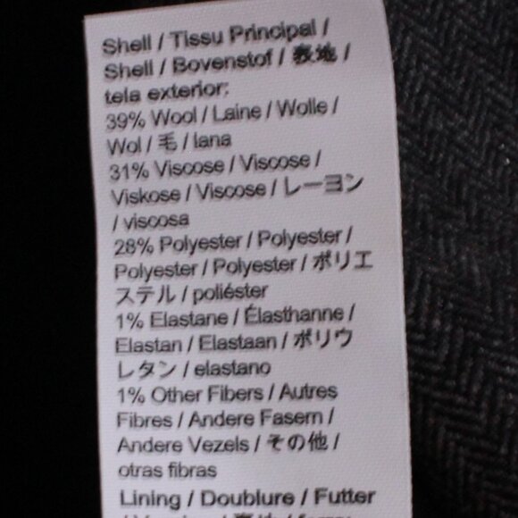 J. Crew Collection Nipped-in Blazer in Pinstripe Italian Wool Metallic Threads - Picture 14 of 15